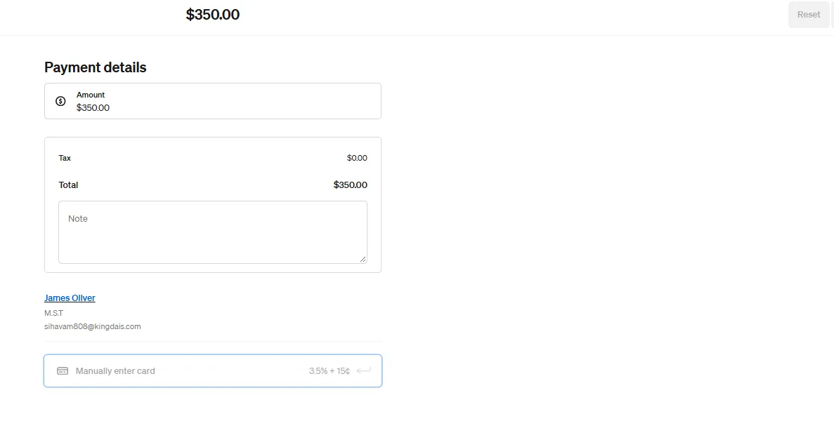 square take payment online
