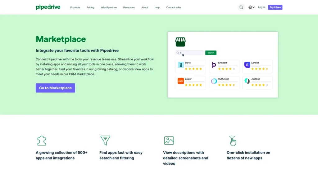 Pipedrive integration Capabilities