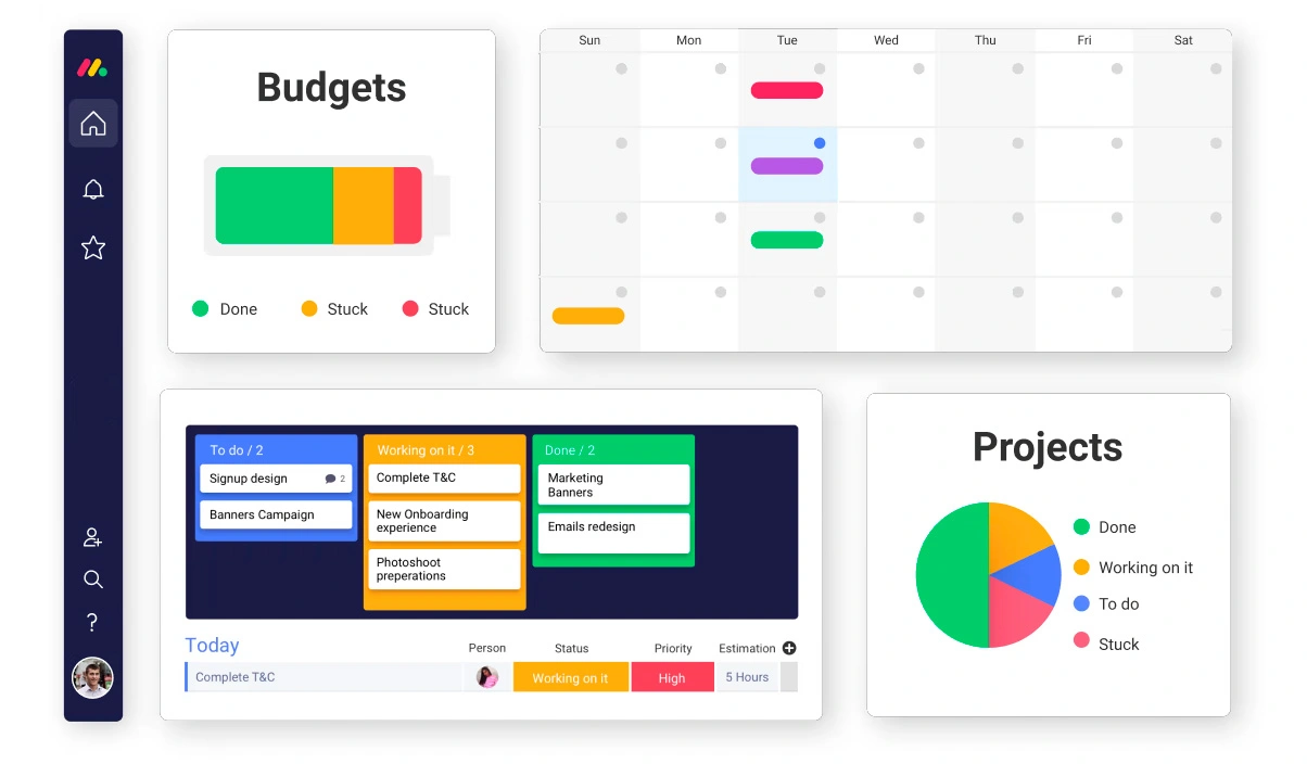 Monday.com Dashboard 