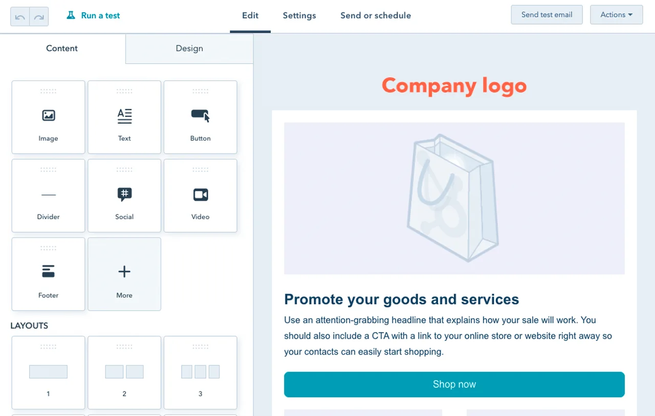 Hubspot email templates