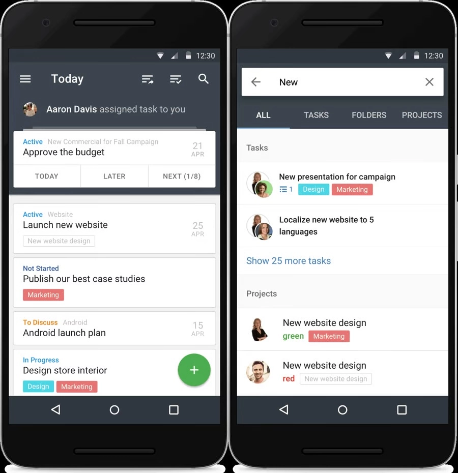 Wrike mobile app
