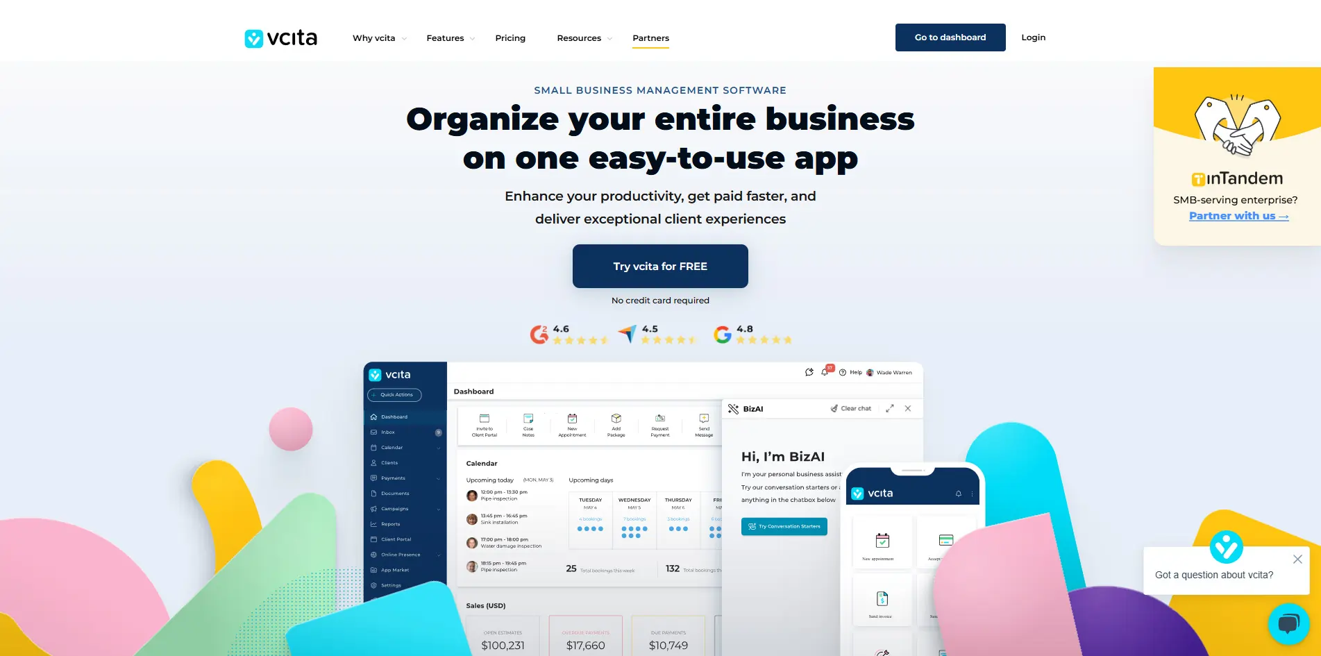 vCita Homepage