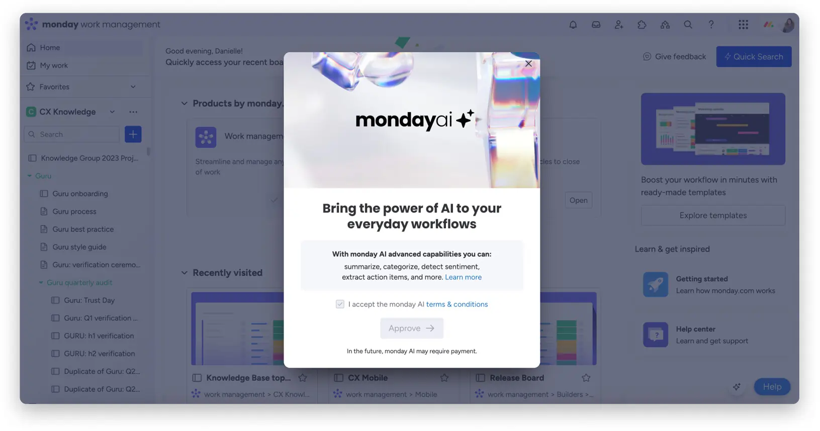 Monday CRM AI-Powered Insights