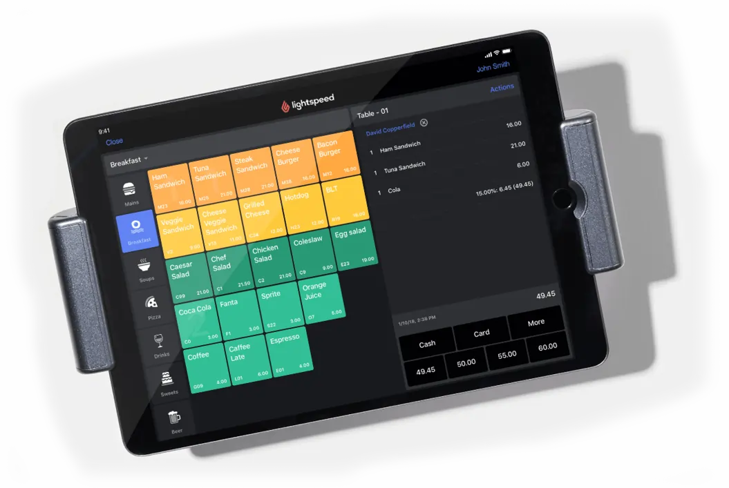 Lightspeed POS restaurant