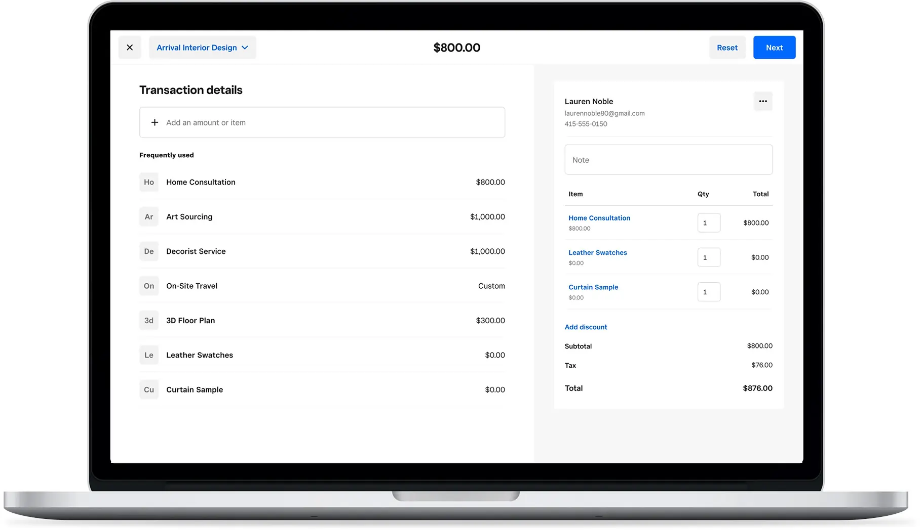 Square Payment Terminal
