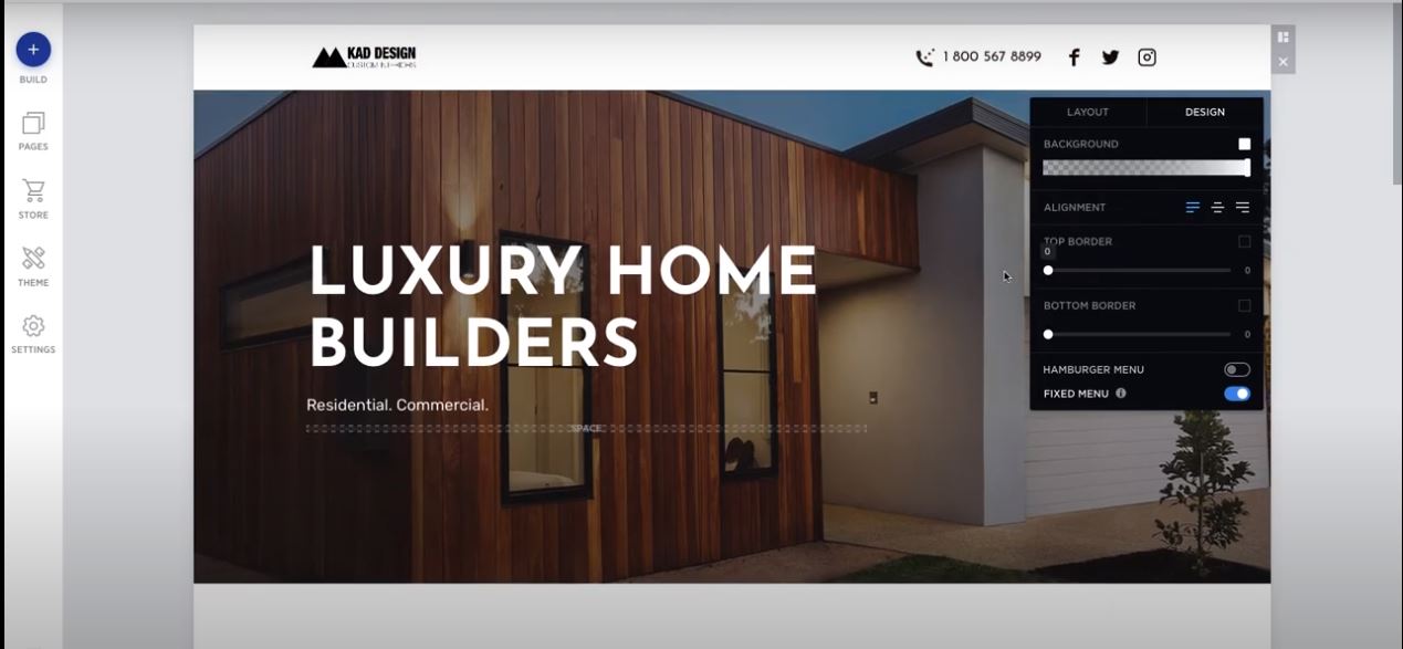 Background color adjuster for site on web.com