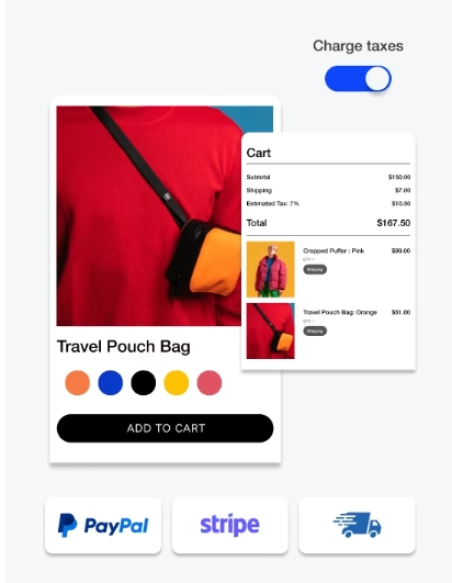 web.com shopping cart