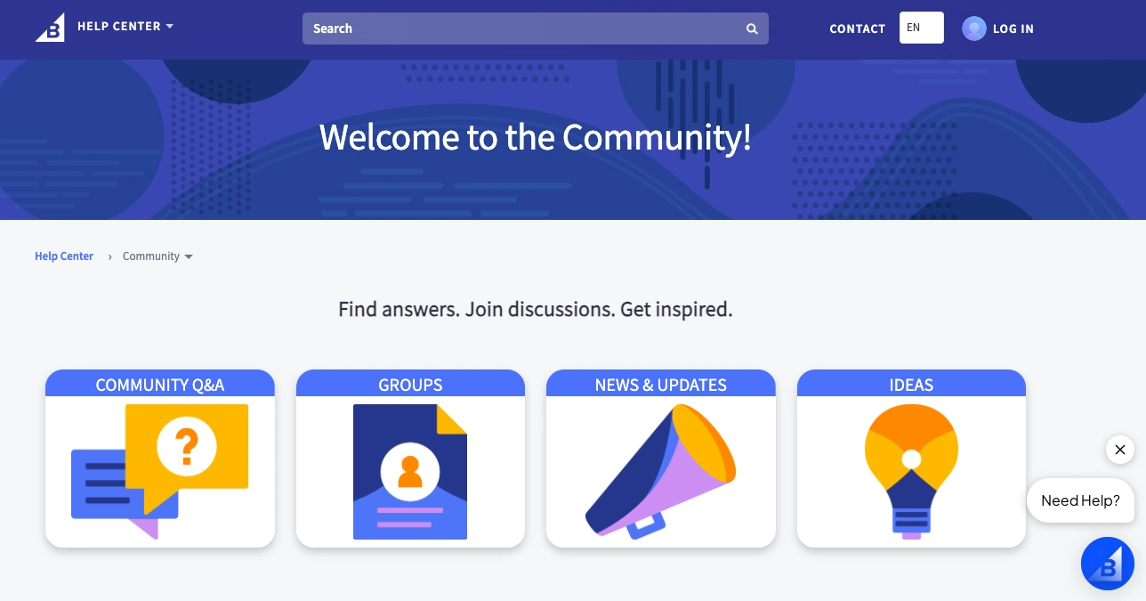bigcommerce community foram