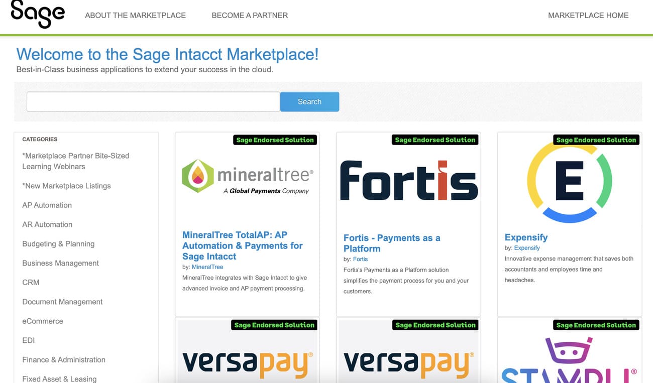 Sage Marketplace