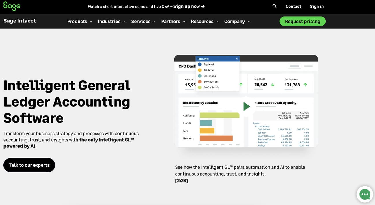 Sage General Ledger
