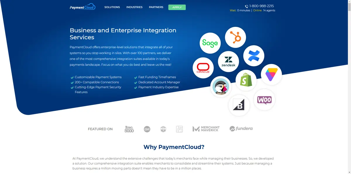 paymentcloud Seamless Integrations 