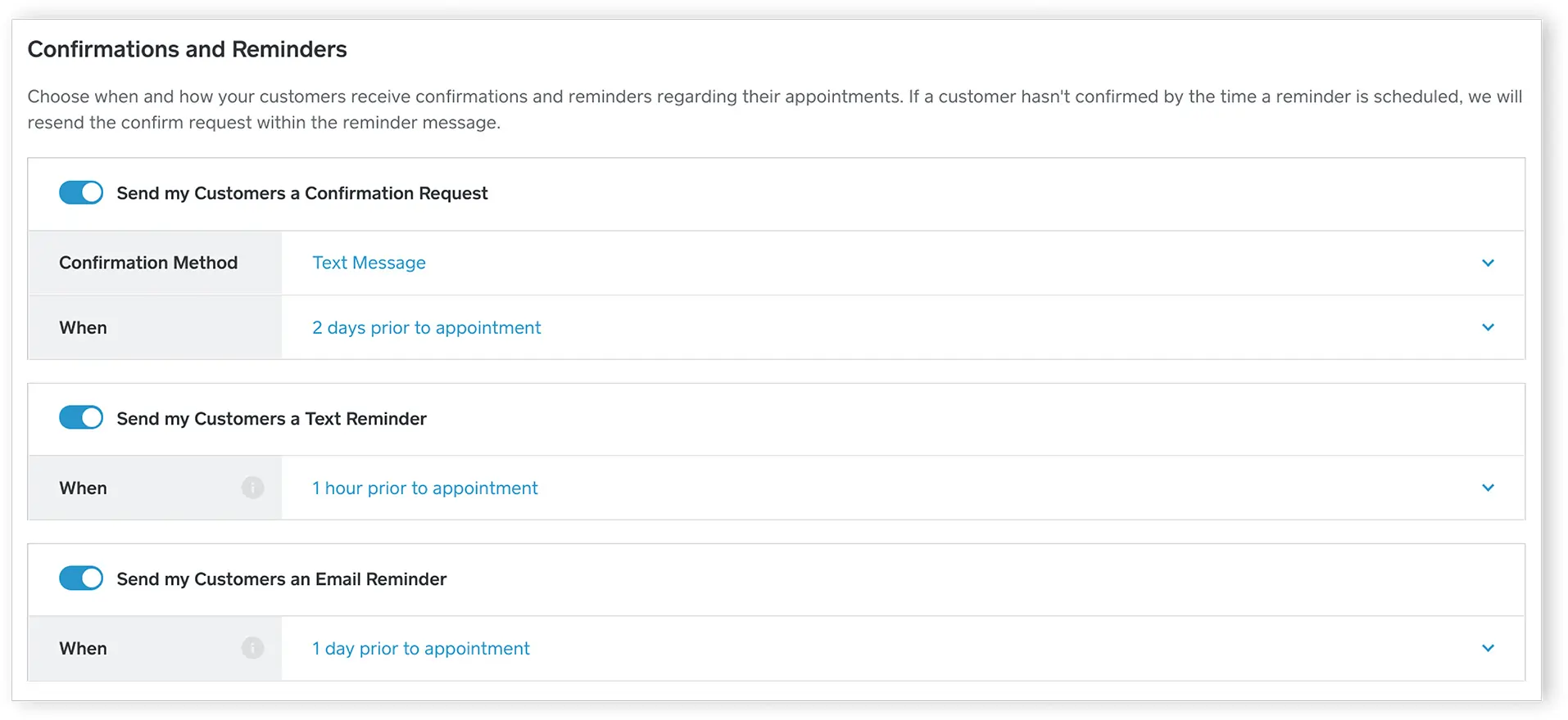 square Payment Reminders