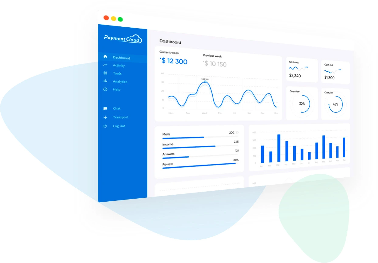Paymentcloud Dashboard