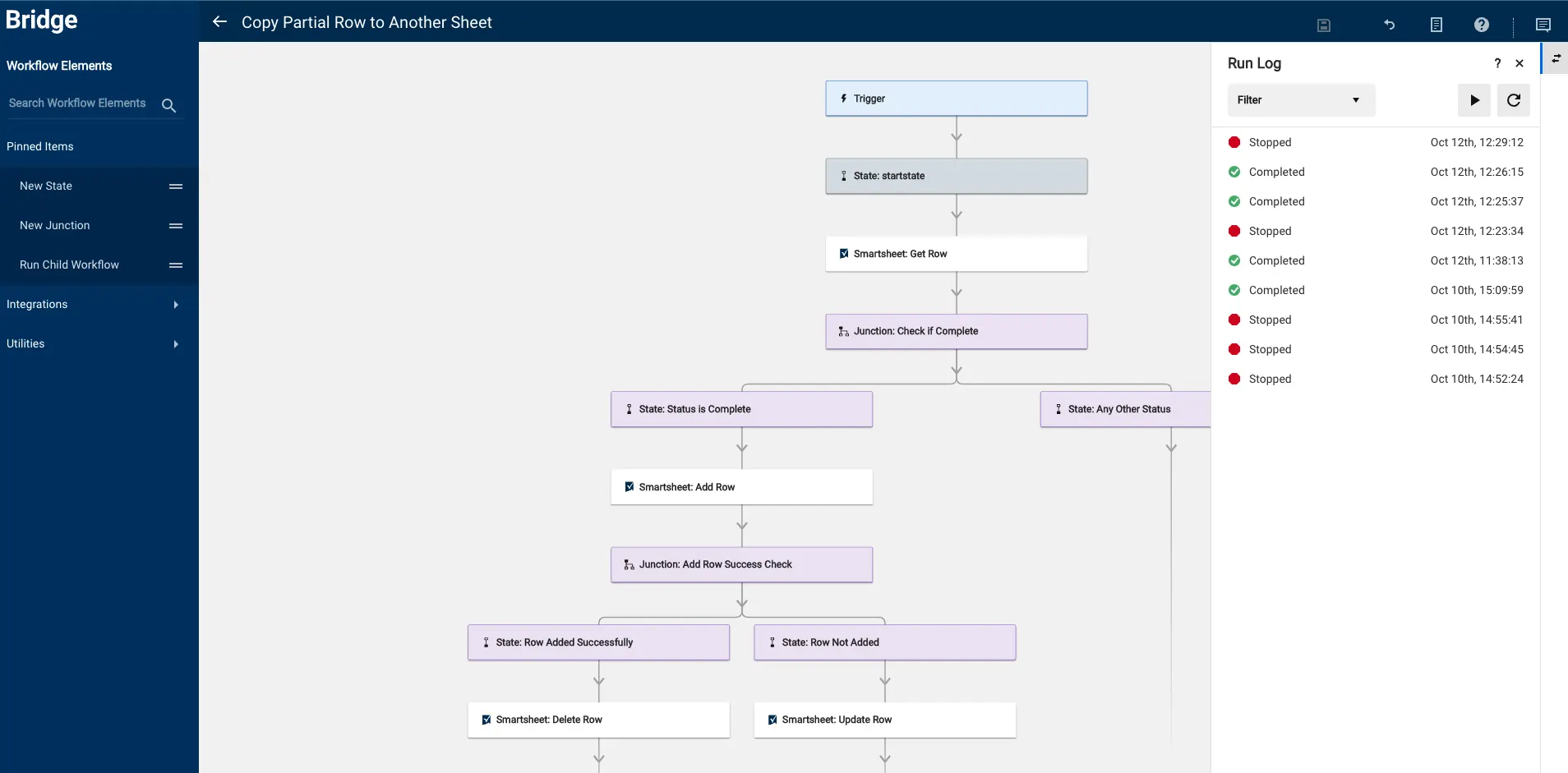 Smartsheet Bridge