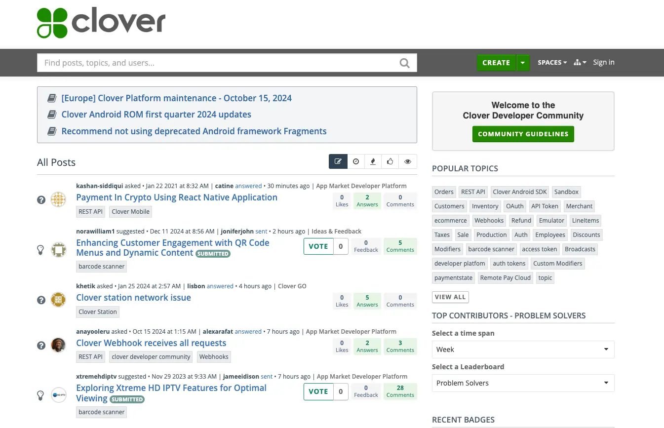 Clover community