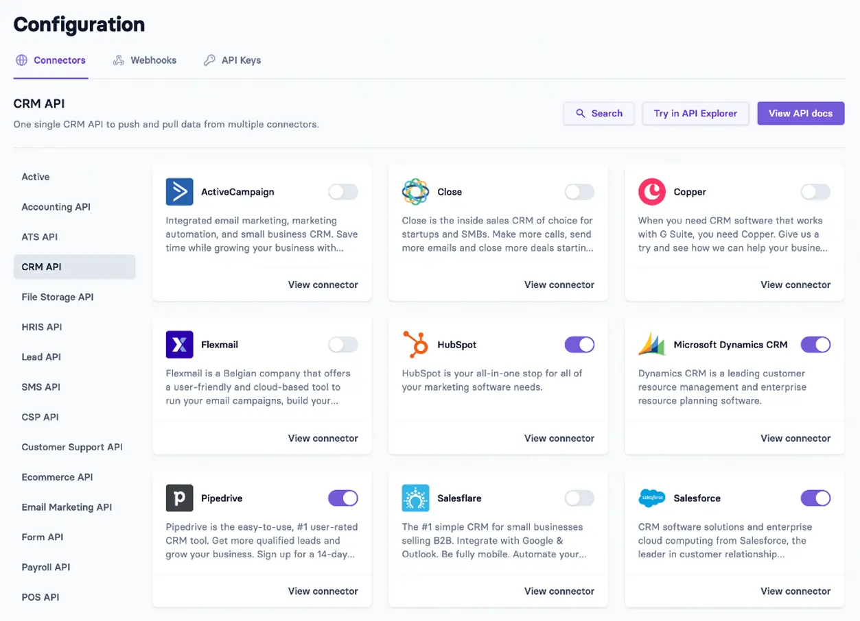 hubspot API