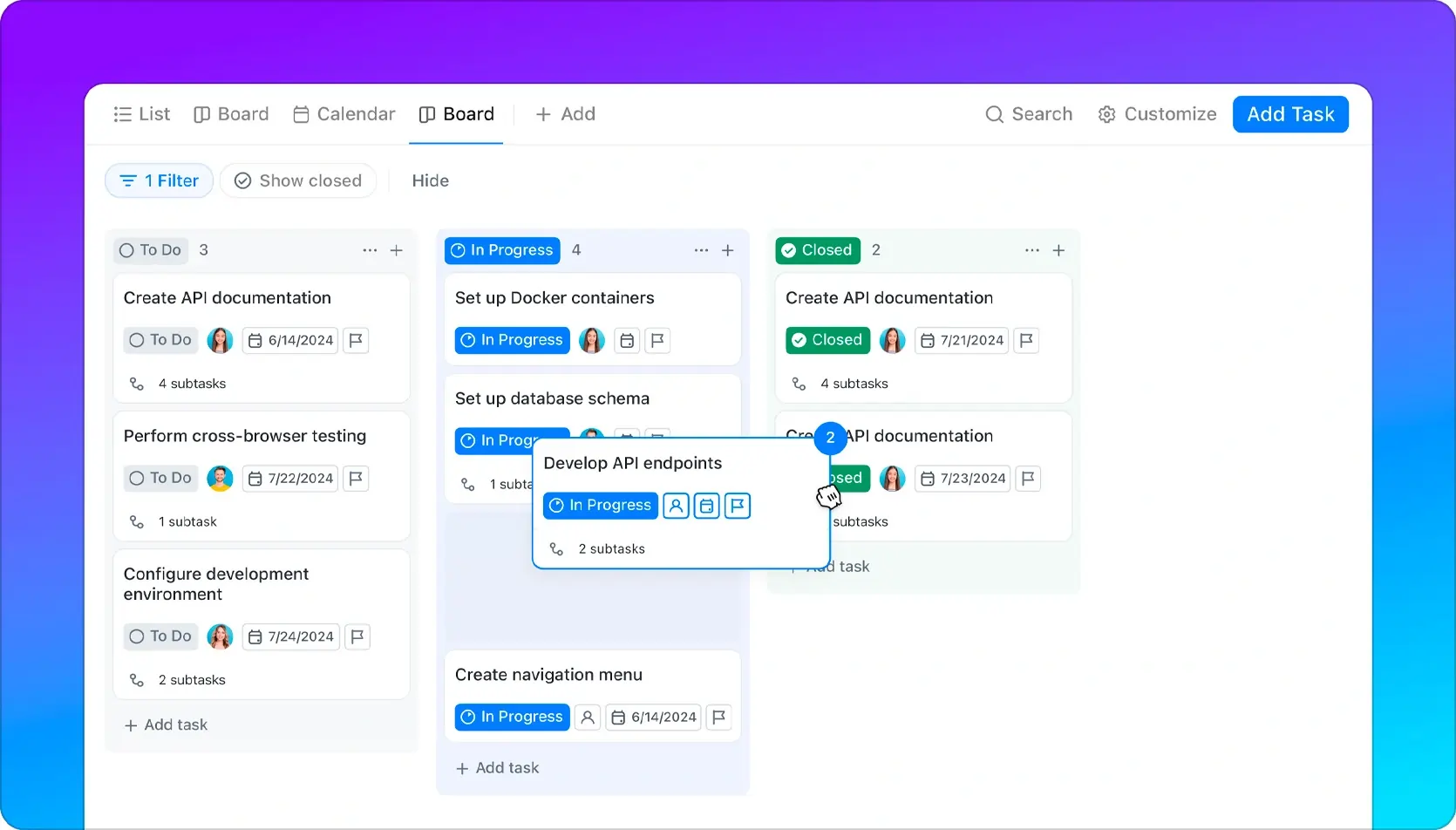 ClickUp Task Management & Kanban Boards
