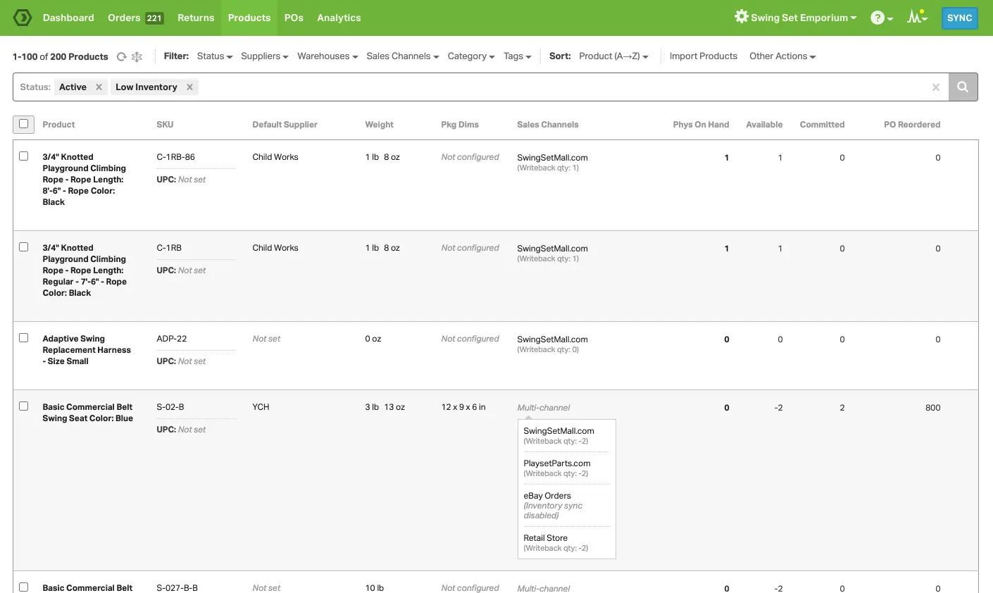 ordoro Inventory Management Software