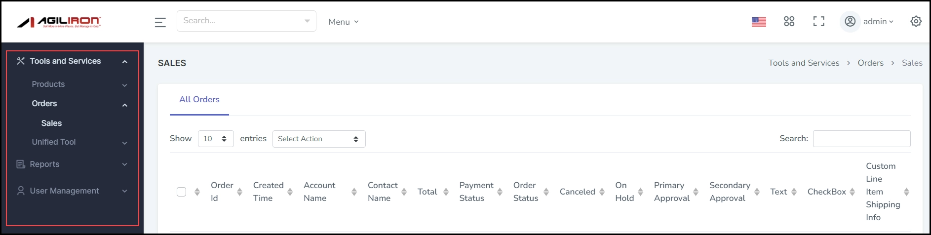 Agiliron POS e-commerce