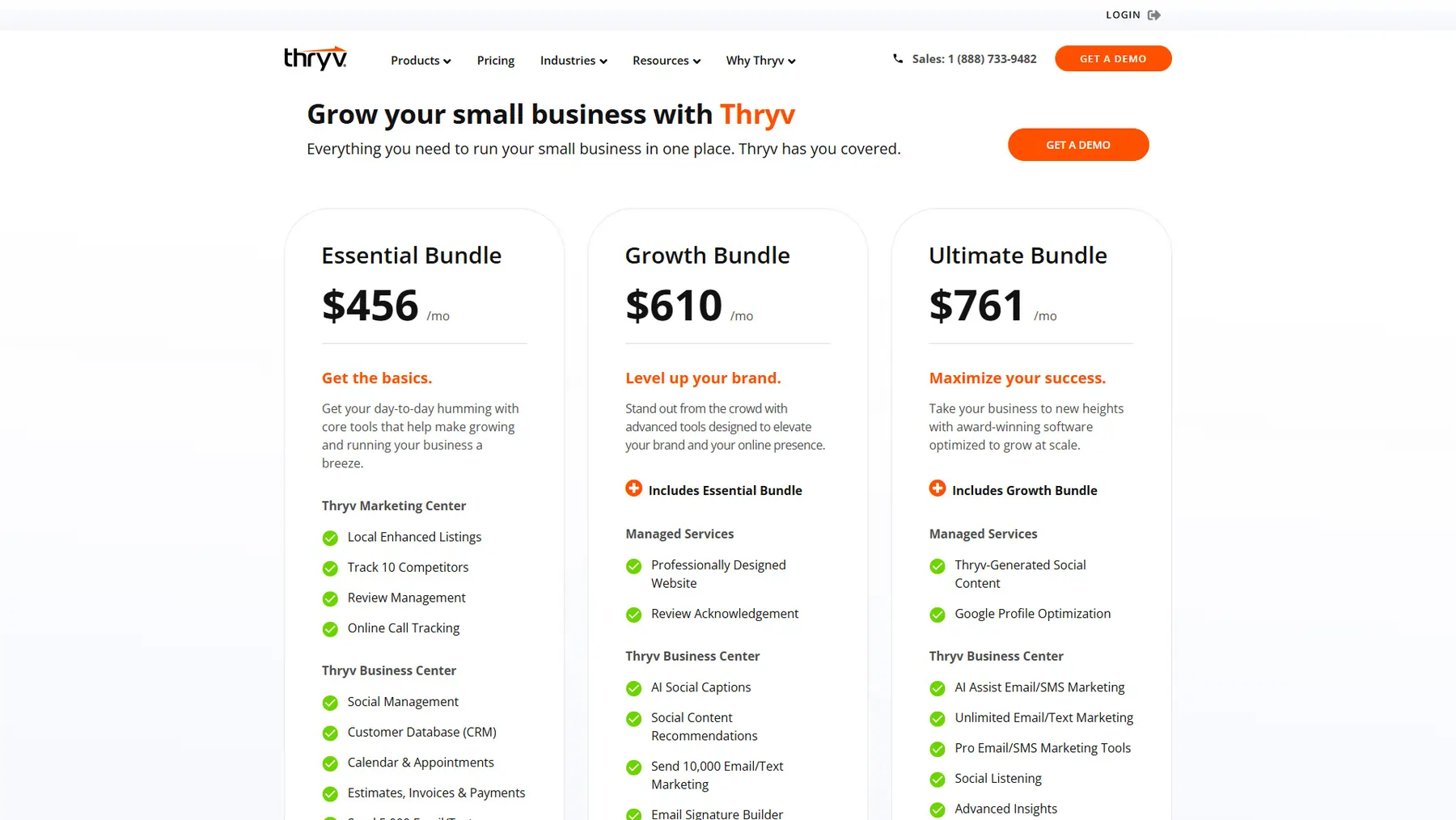 thryv Pricing 2 