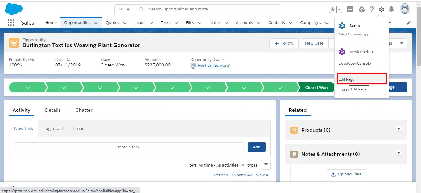 salesforce opportunity management