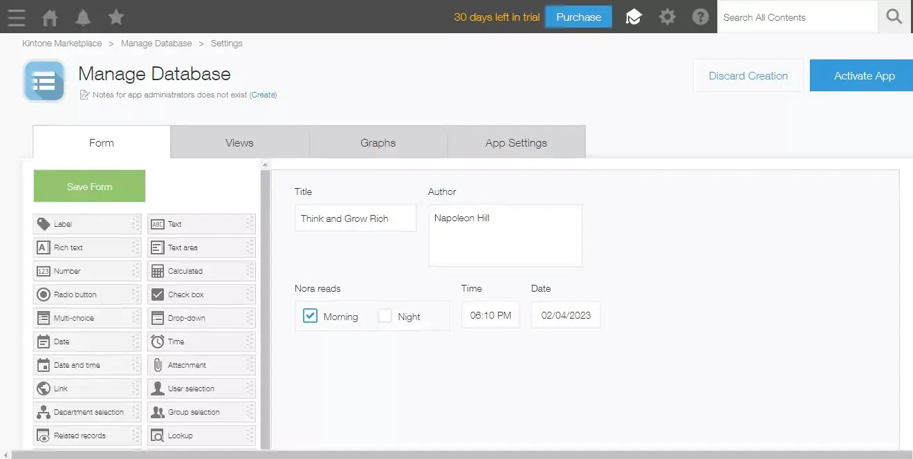 Kintone Data Management