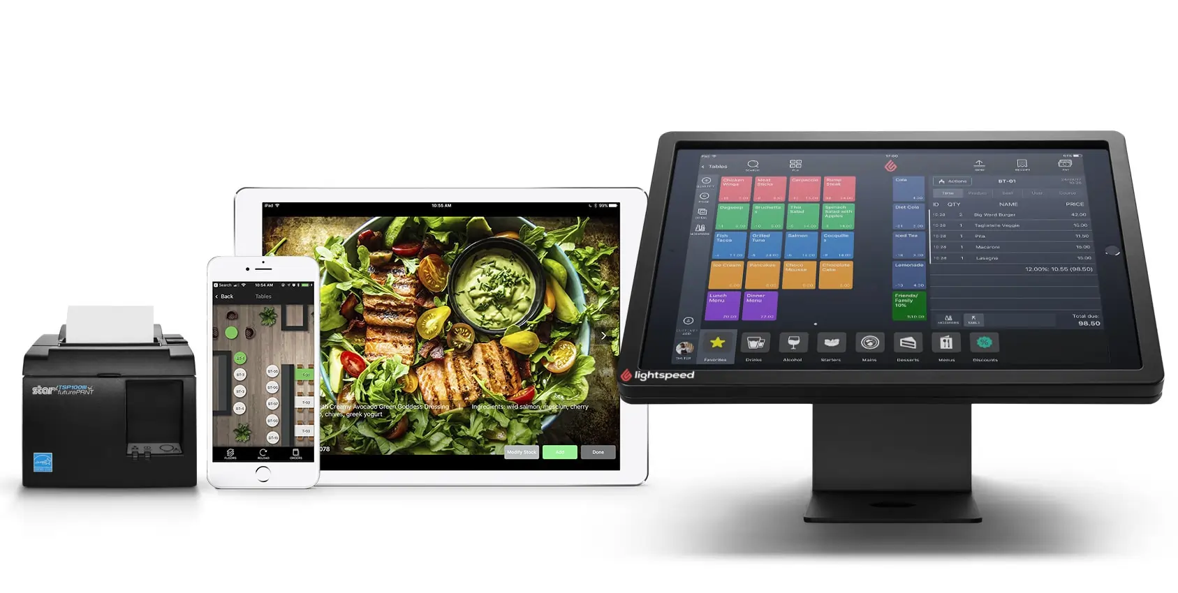 Lightspeed restaurant Hardware
