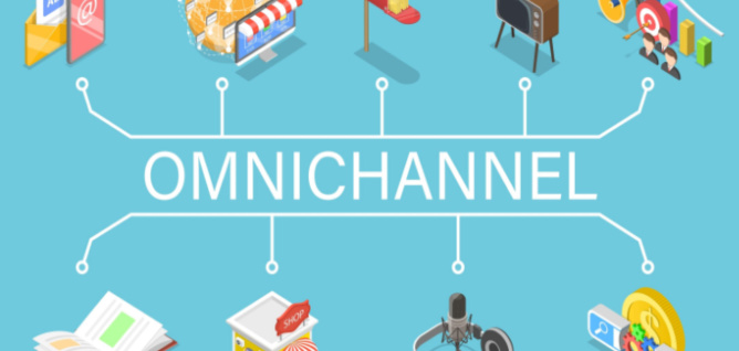 omnichannel explanation using icons