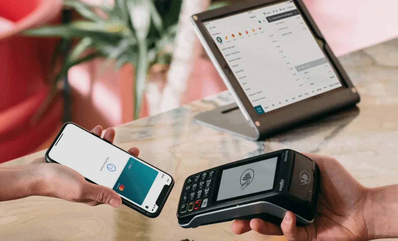 TouchBistro contactless payment