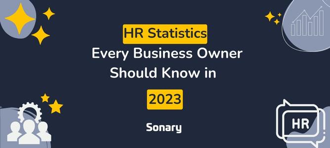 Human Resource statistics to know in 2023