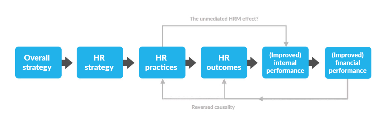Standard causal model of human resource management