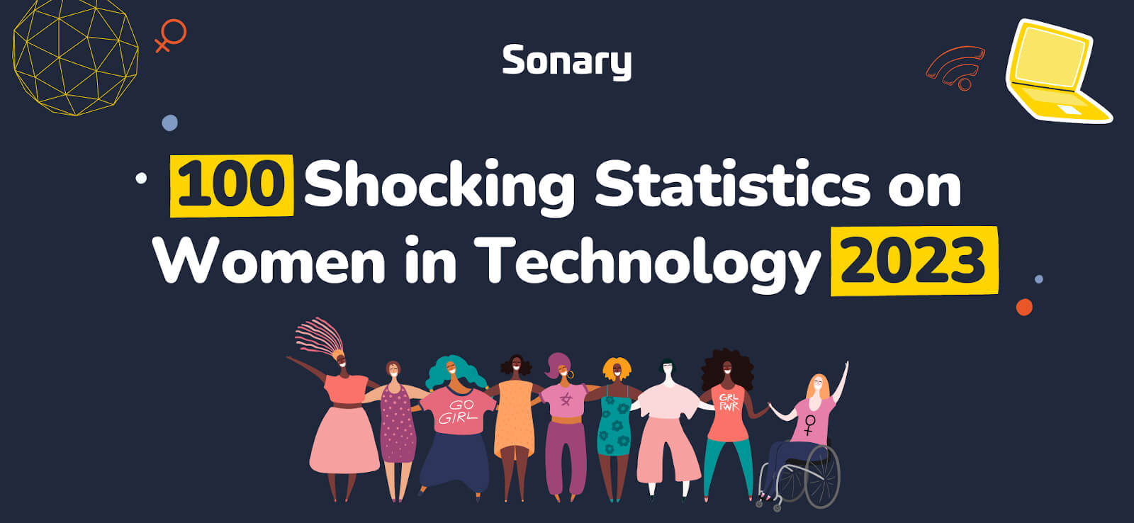 100 Shocking Statistics on Women in Technology (2023)