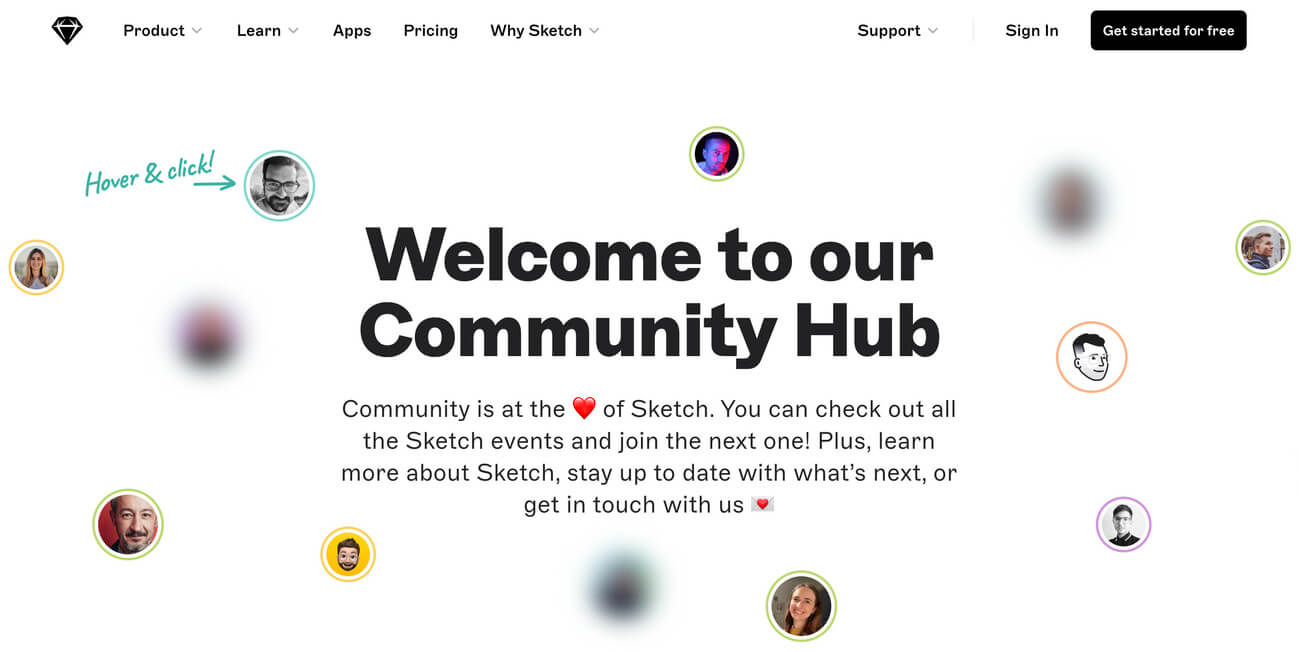 Sketch Community Screenshot