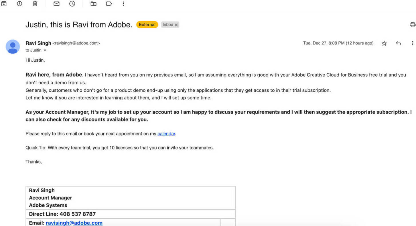 Adobe-Support-Email