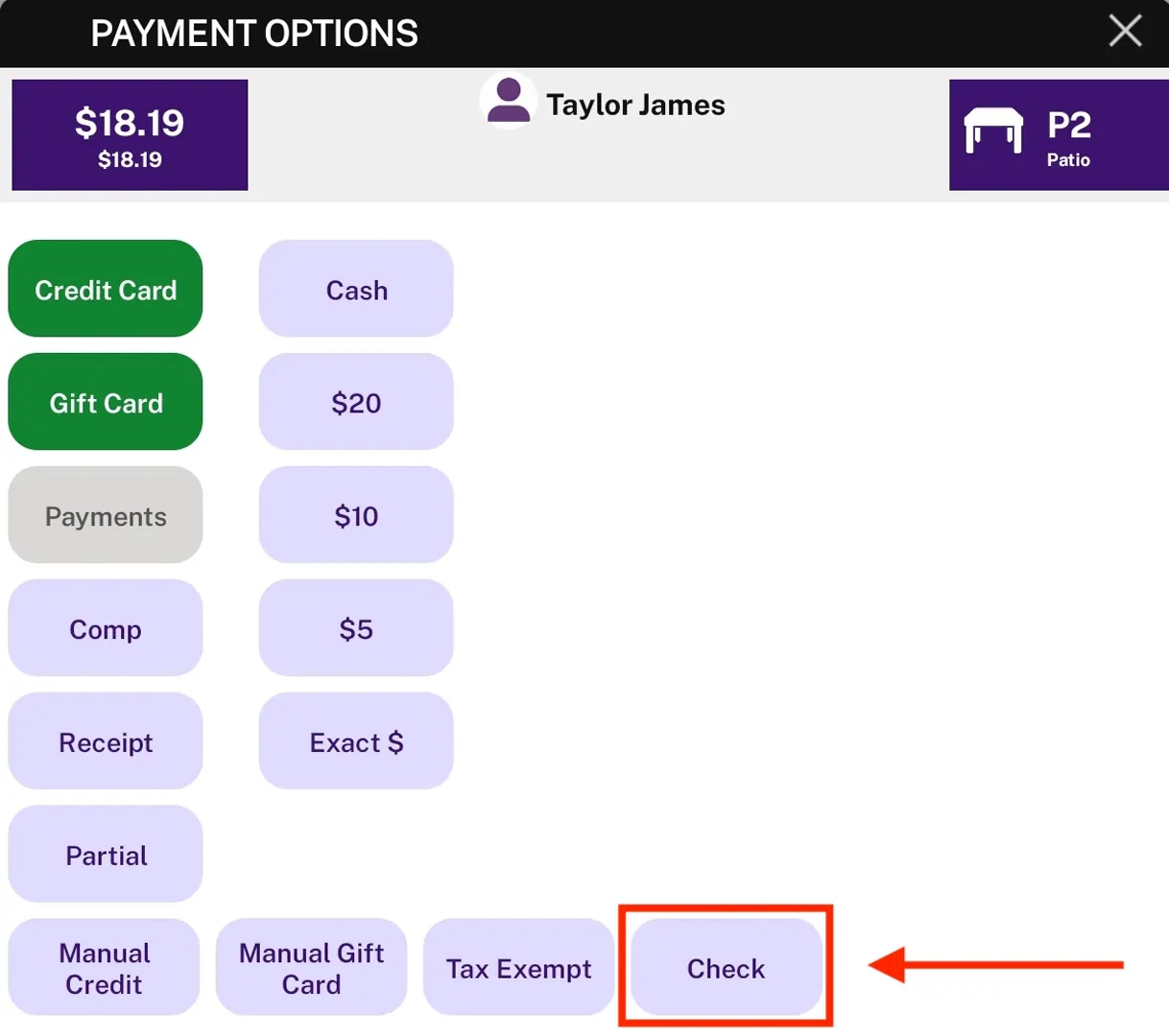 Contactless Ordering and Payment