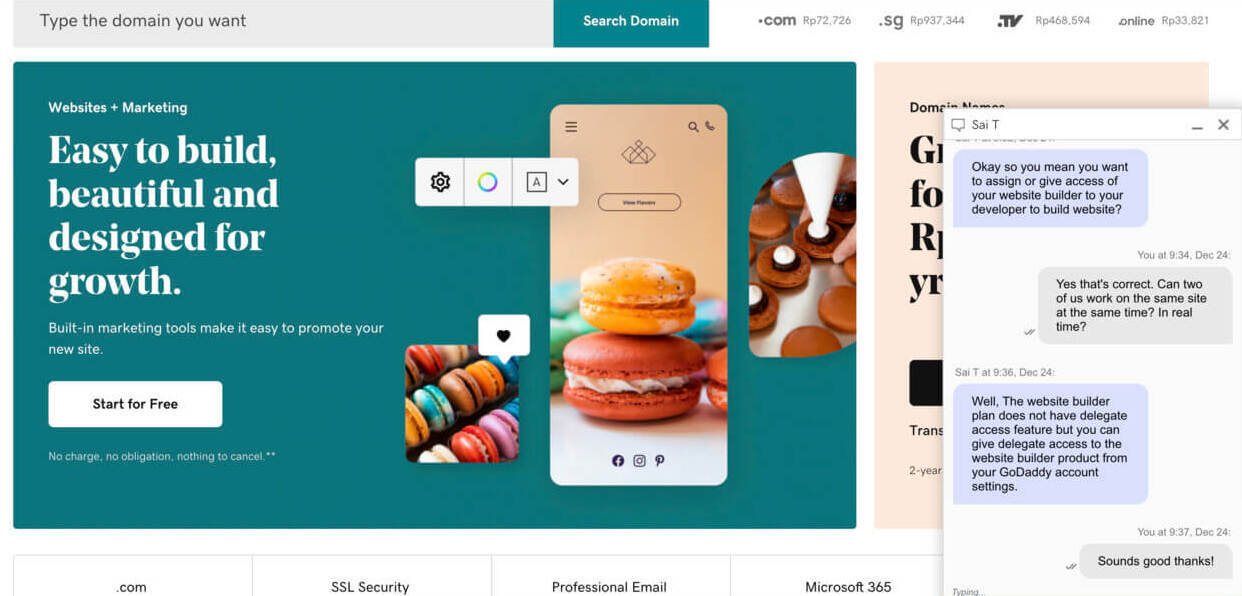 GoDaddy-Chatbot