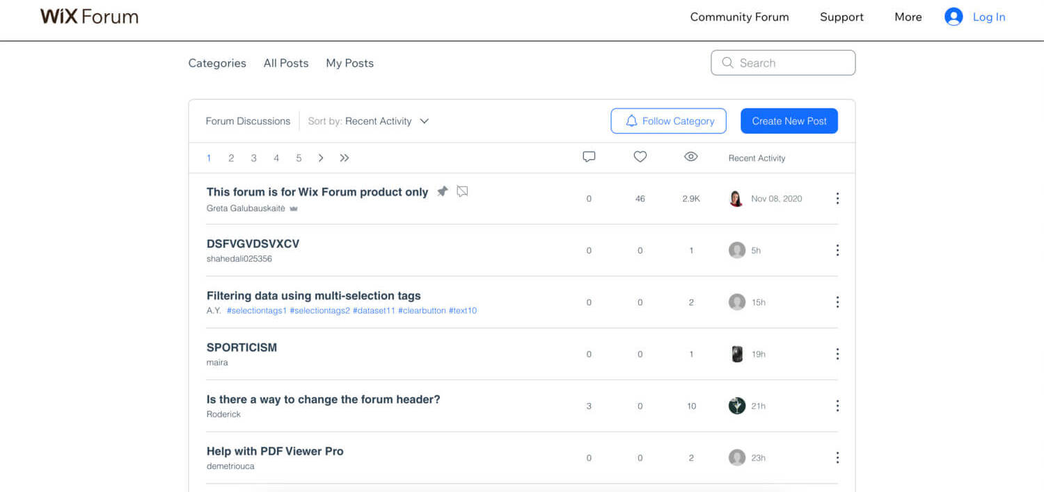 Wix-Community-Forum