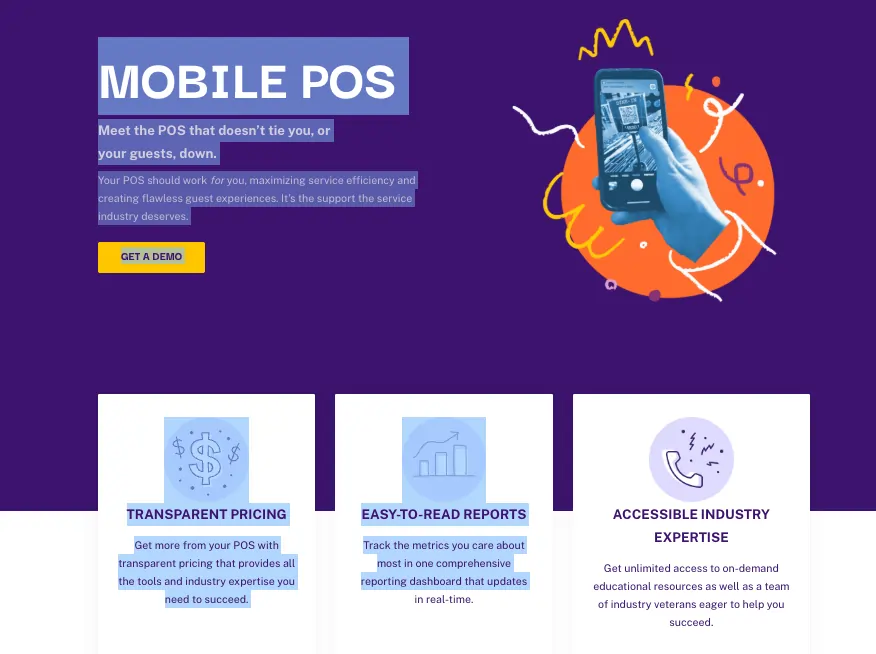 Arryved mobile POS