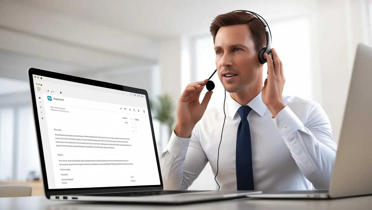 voice to email