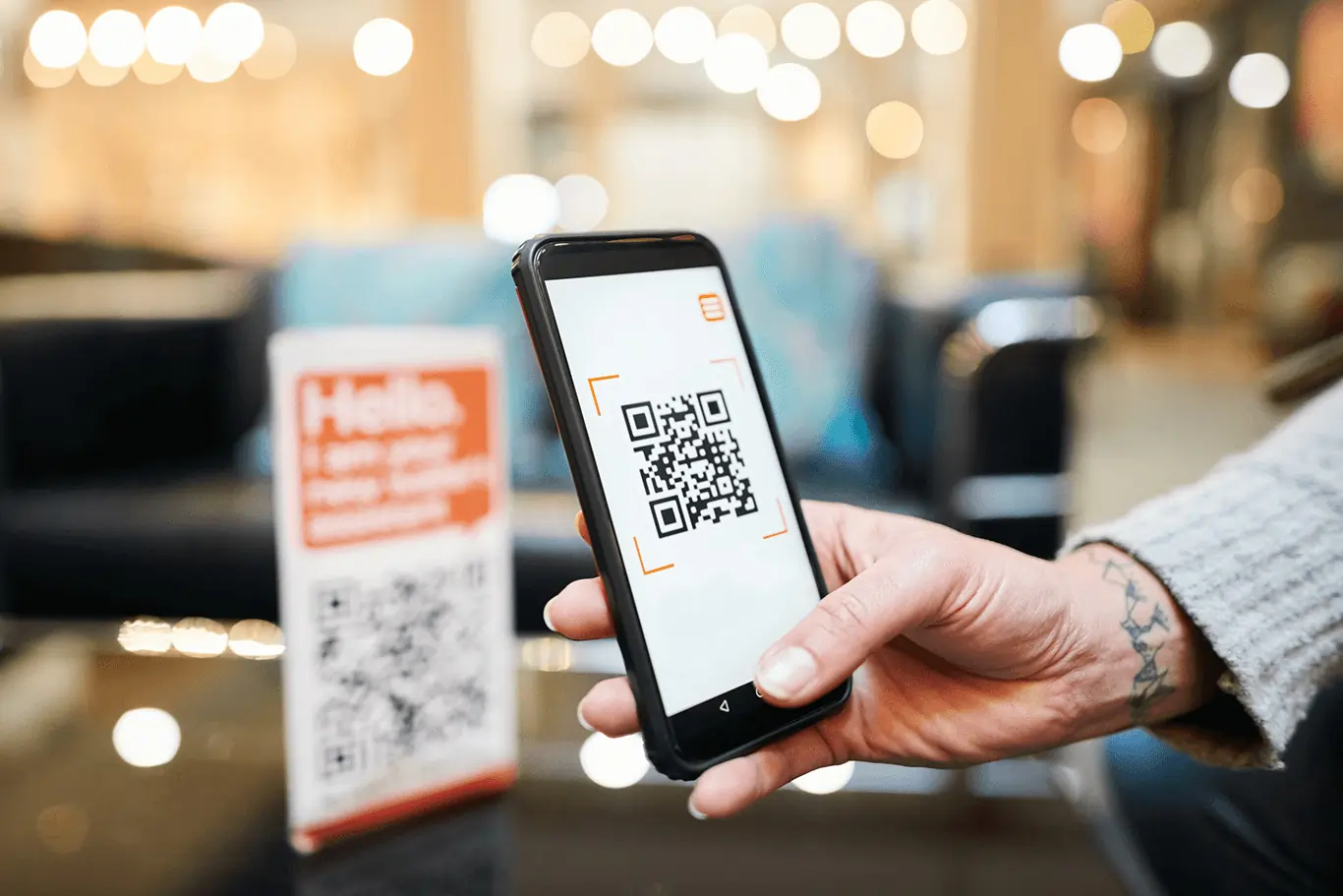 skytab Contactless QR Code Ordering