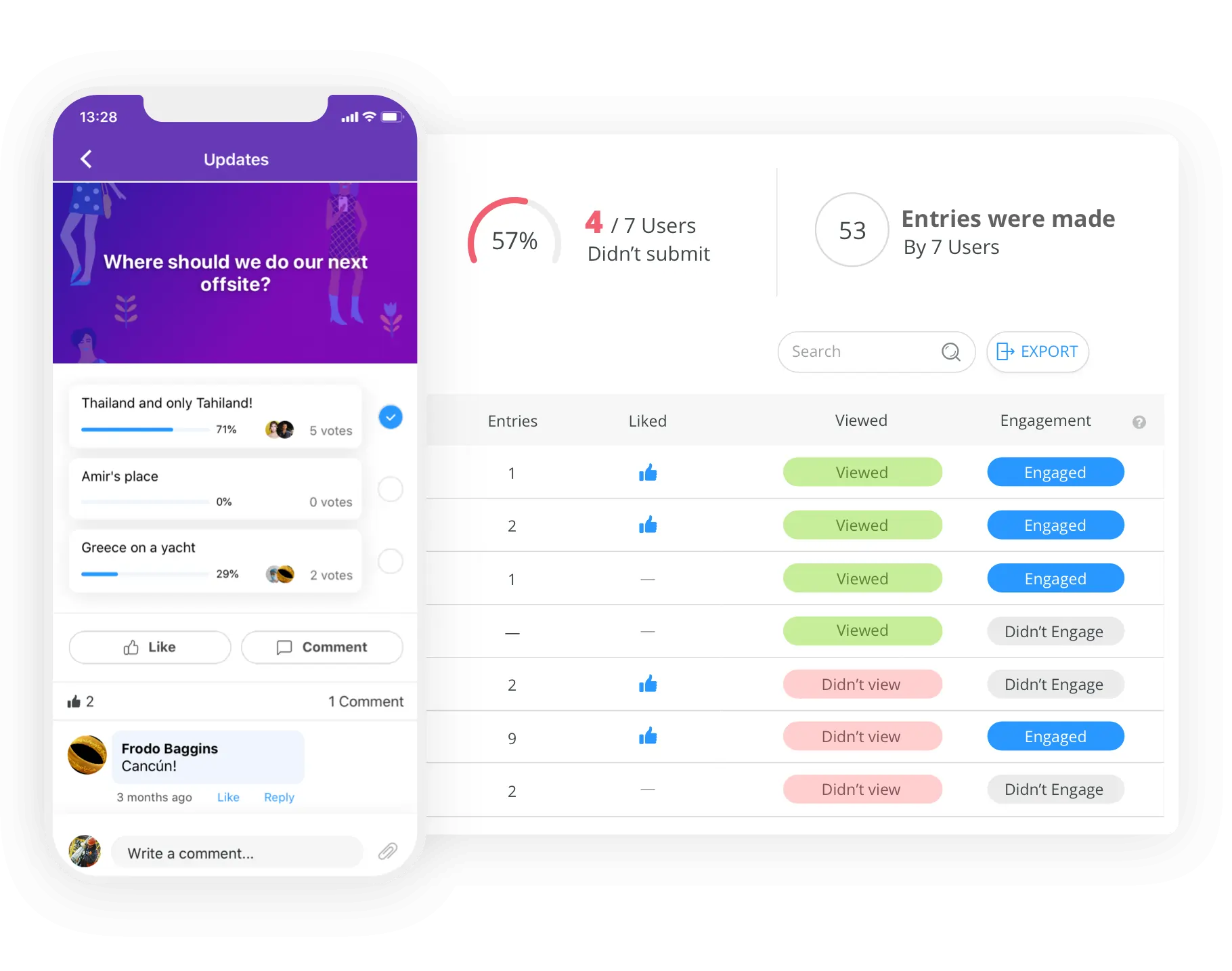 Connecteam employee feedback