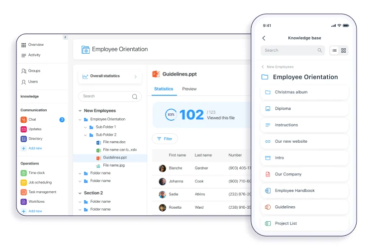 connecteam knowledge base