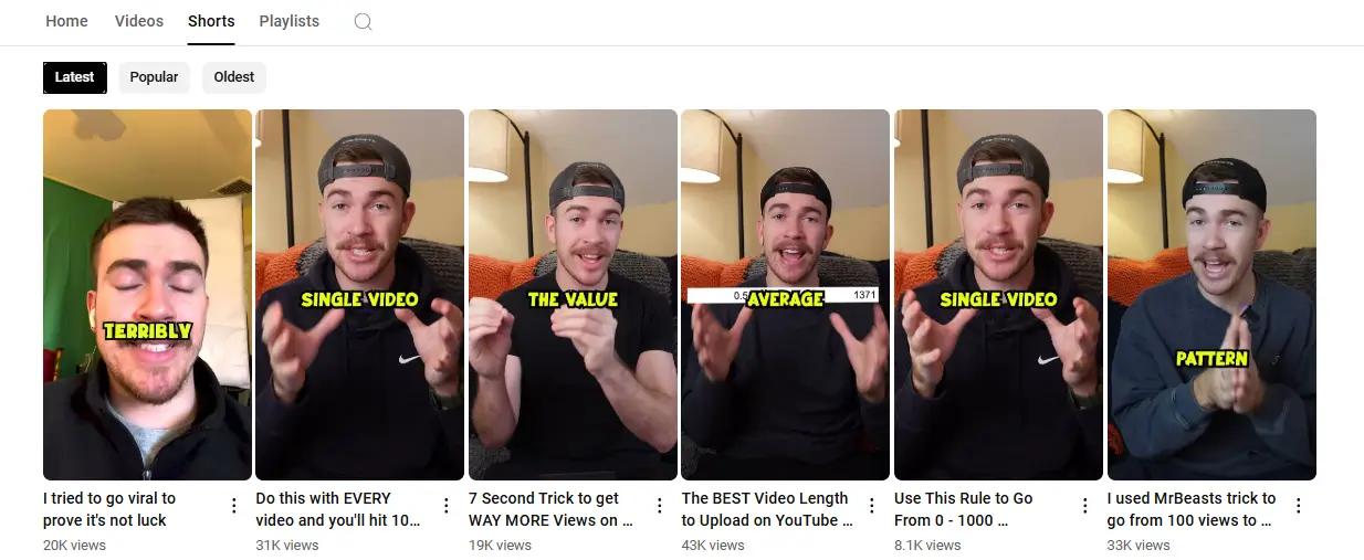 YouTube Shorts