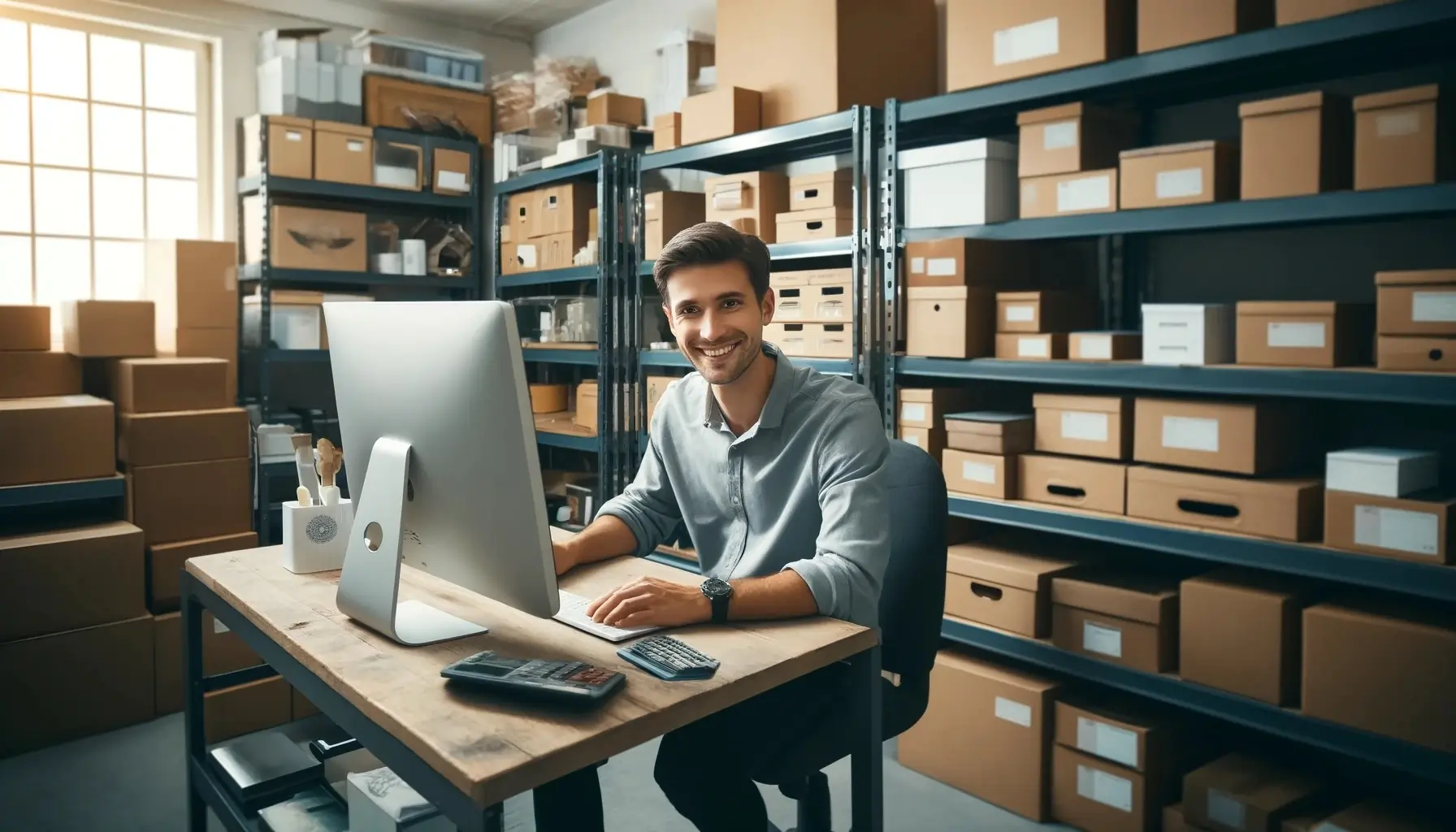 man in stock room (1)