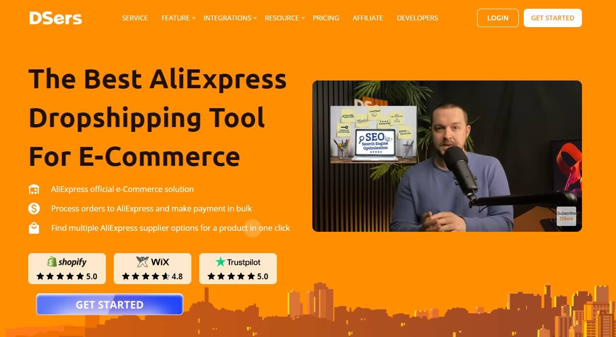 Dseres Dropshipping platform