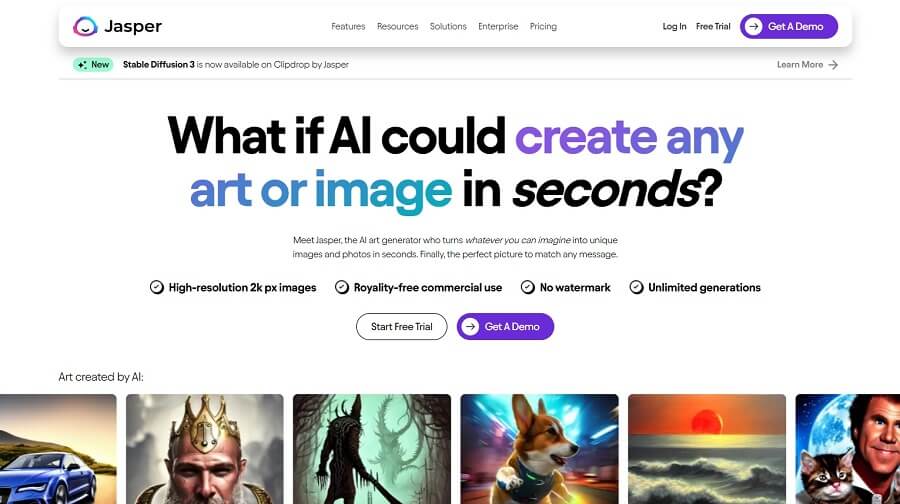 Jasper Art AI Tool