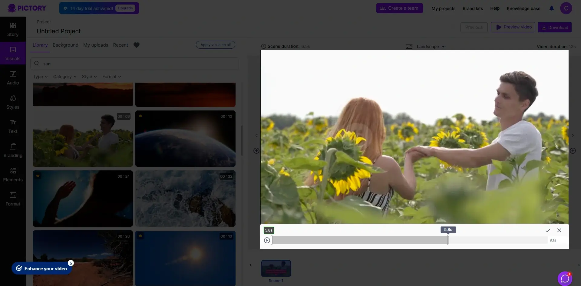 Pictory AI-Powered Editing