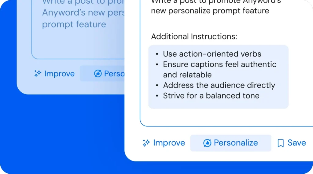 Anyword Content Personalization 