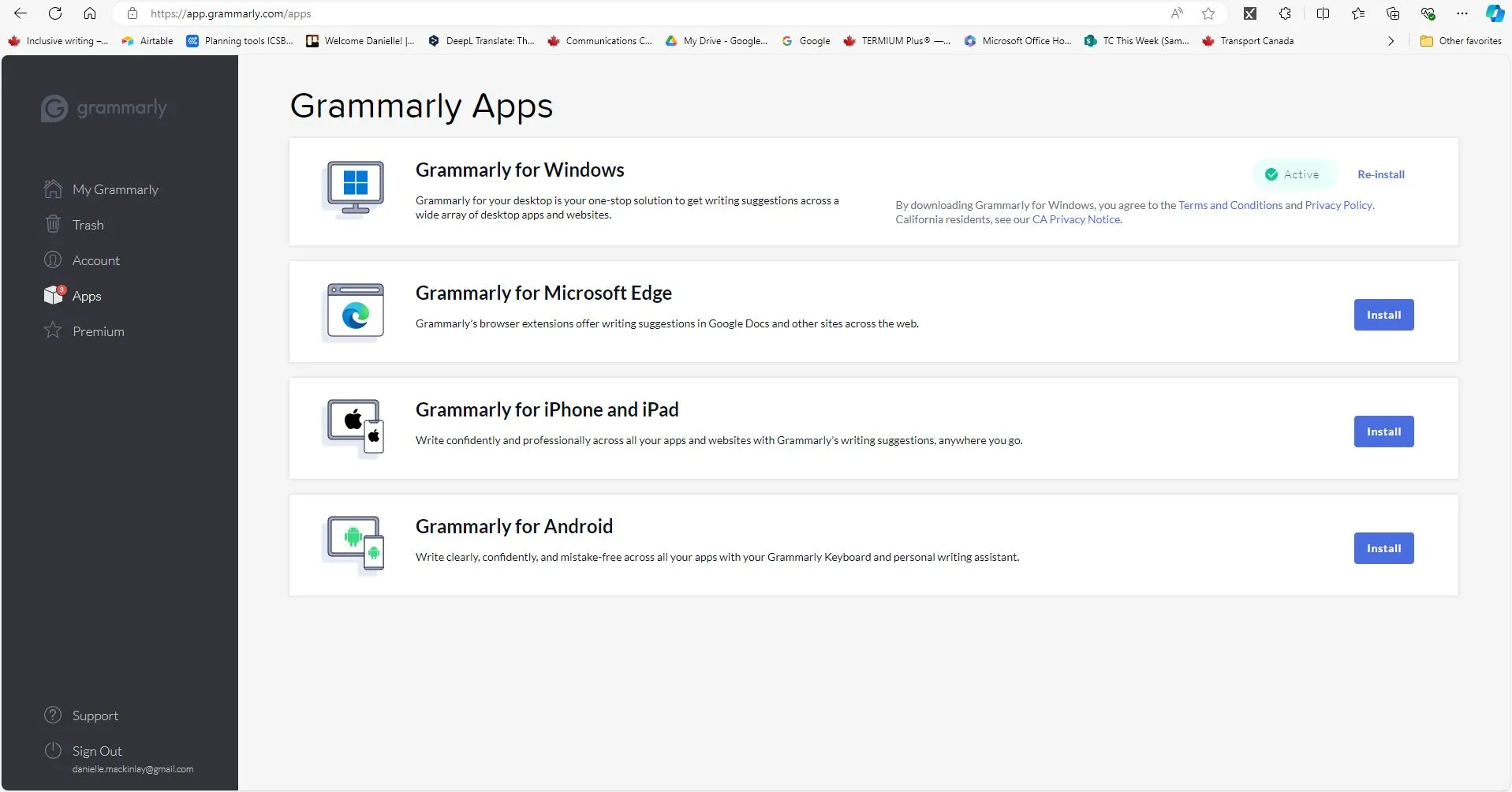 Grammarly - apps