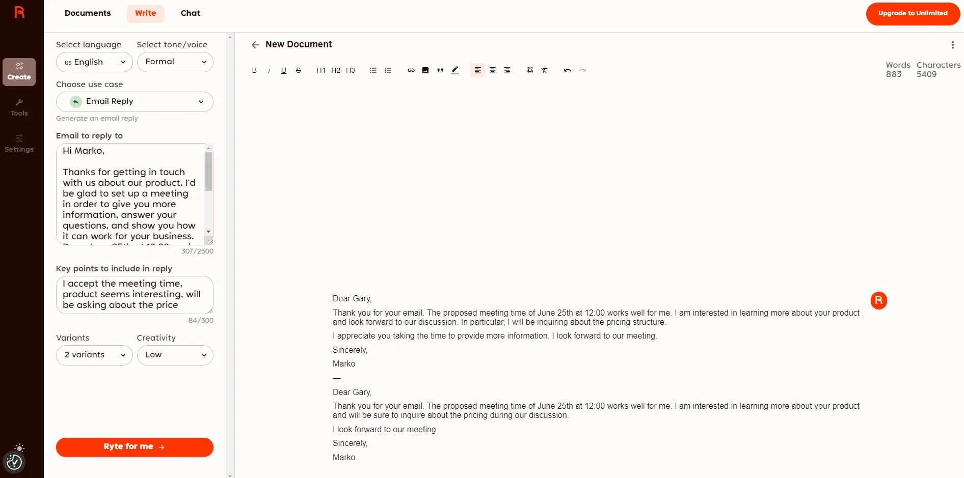 Email-reply